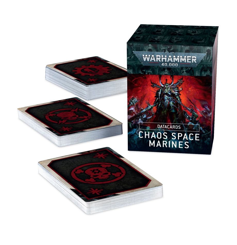 Warhammer 40,000 : Chaos Space Marines - Datacards